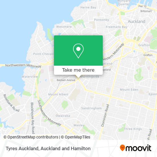 Tyres Auckland地图