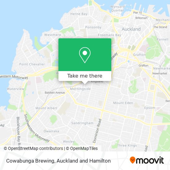 Cowabunga Brewing map