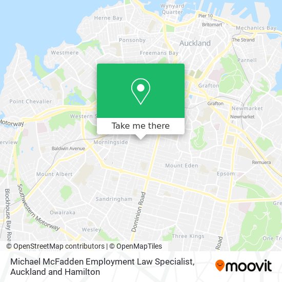 Michael McFadden Employment Law Specialist map