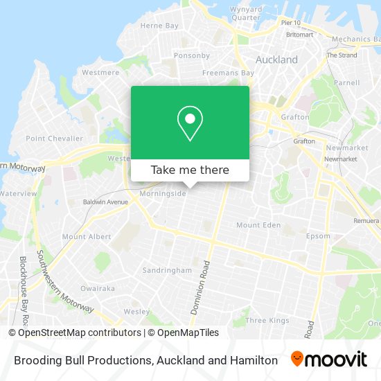 Brooding Bull Productions map