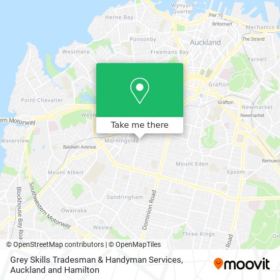 Grey Skills Tradesman & Handyman Services map
