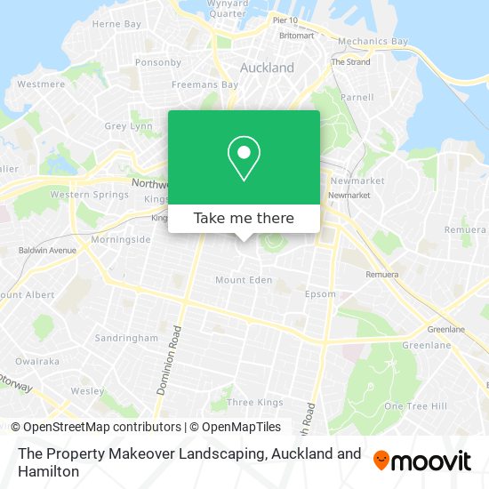 The Property Makeover Landscaping map