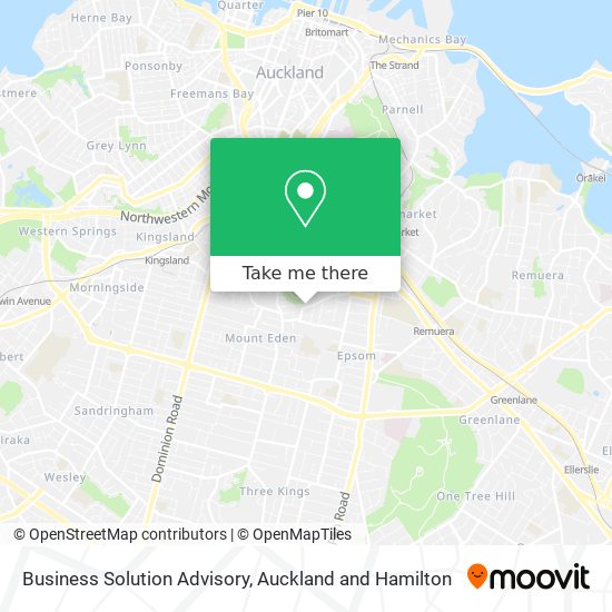 Business Solution Advisory map