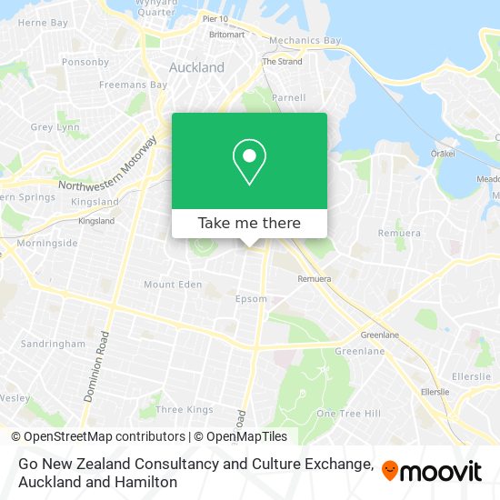 Go New Zealand Consultancy and Culture Exchange map