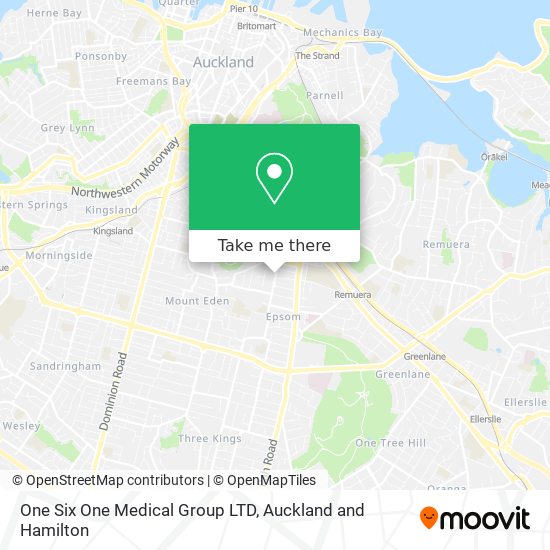 One Six One Medical Group LTD map