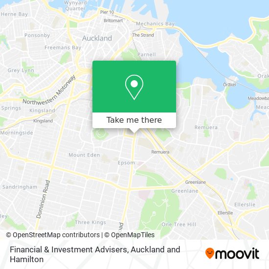 Financial & Investment Advisers map