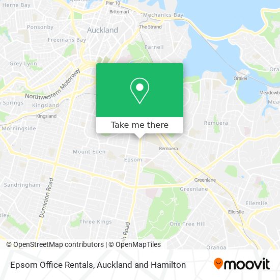Epsom Office Rentals map
