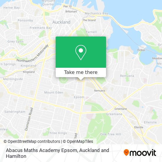 Abacus Maths Academy Epsom地图