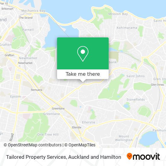 Tailored Property Services map