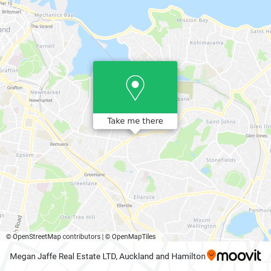 Megan Jaffe Real Estate LTD map