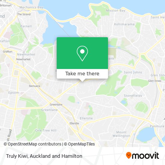 Truly Kiwi地图