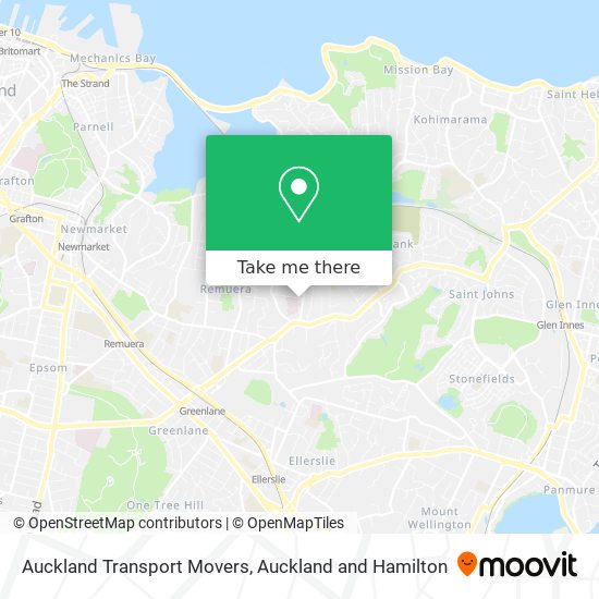 Auckland Transport Movers地图