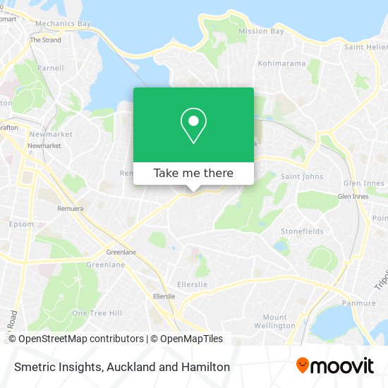 Smetric Insights map