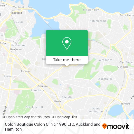 Colon Boutique Colon Clinic 1990 LTD地图