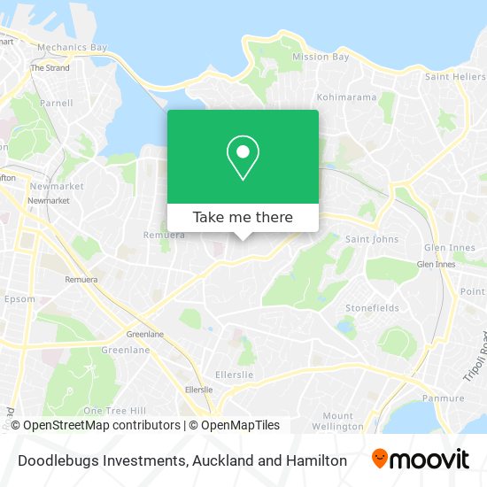 Doodlebugs Investments map