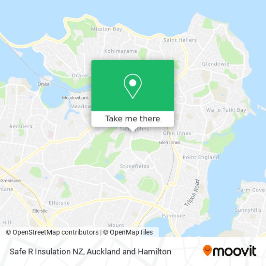 Safe R Insulation NZ map
