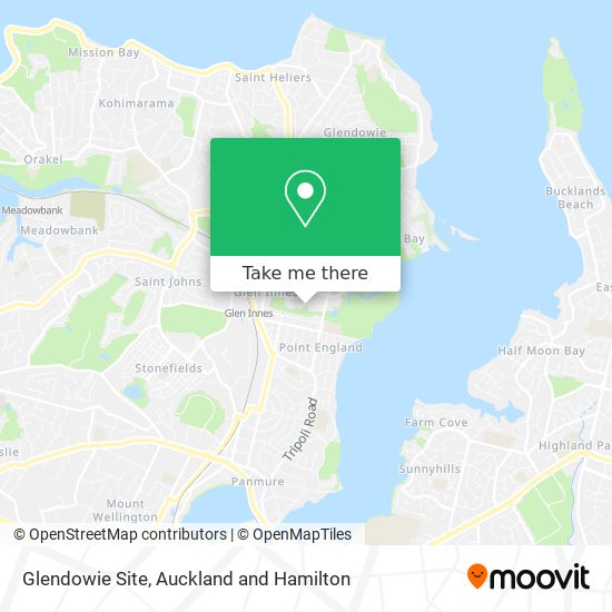 Glendowie Site map