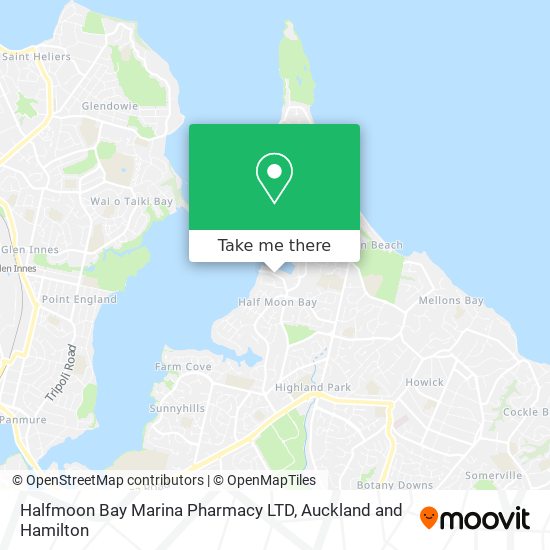 Halfmoon Bay Marina Pharmacy LTD map