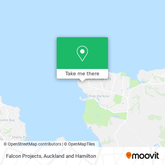 Falcon Projects map