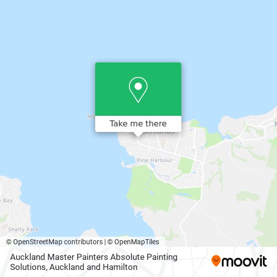Auckland Master Painters Absolute Painting Solutions map