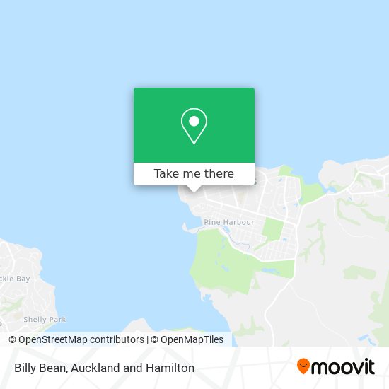 Billy Bean map