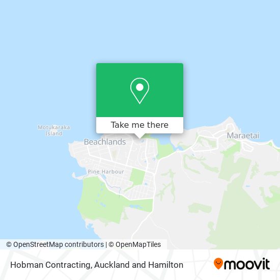 Hobman Contracting map