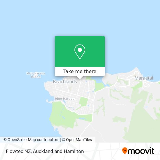 Flowtec NZ map