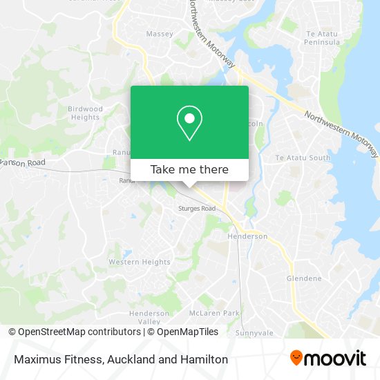 Maximus Fitness map