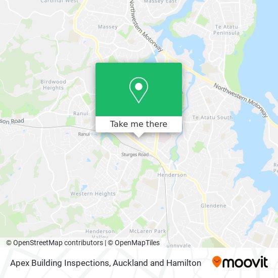 Apex Building Inspections map