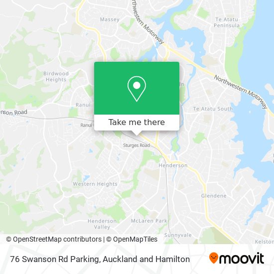 76 Swanson Rd Parking地图