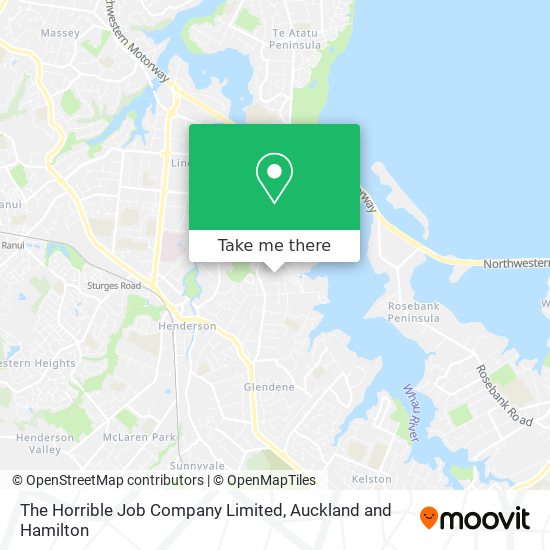 The Horrible Job Company Limited map