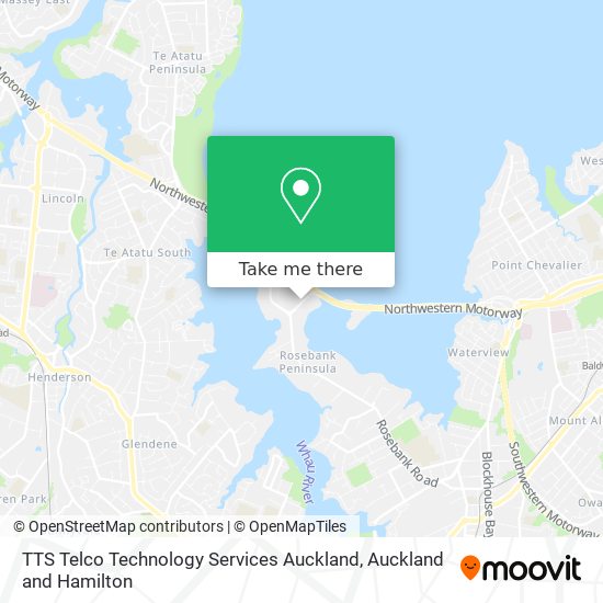 TTS Telco Technology Services Auckland地图