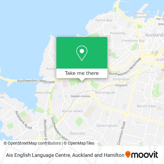 Ais English Language Centre map