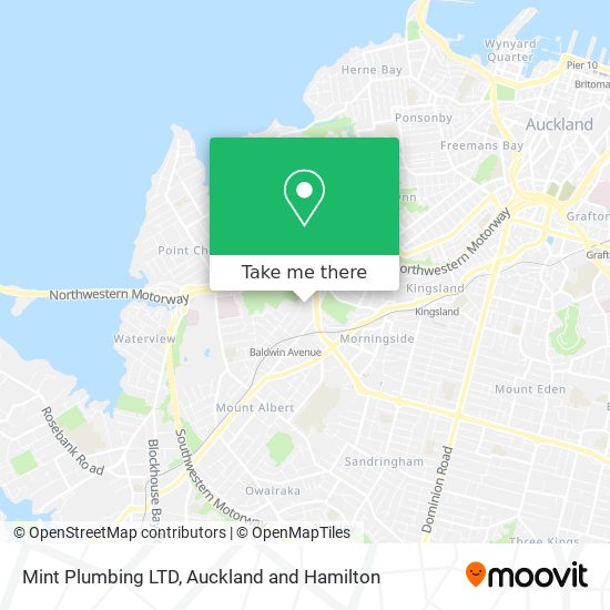 Mint Plumbing LTD map