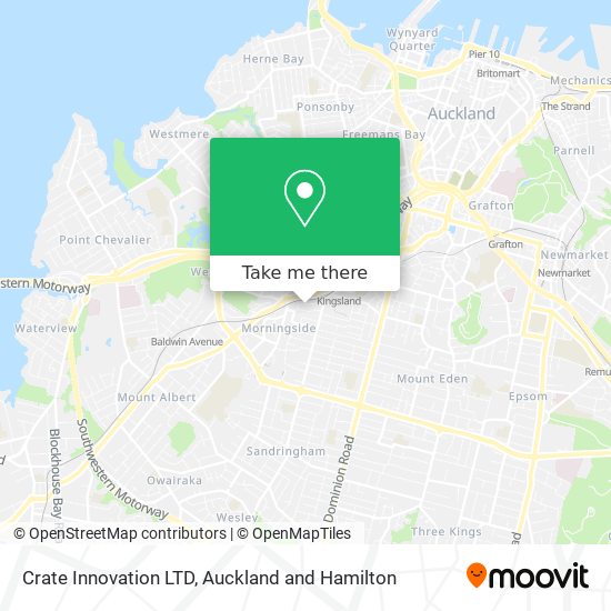 Crate Innovation LTD map