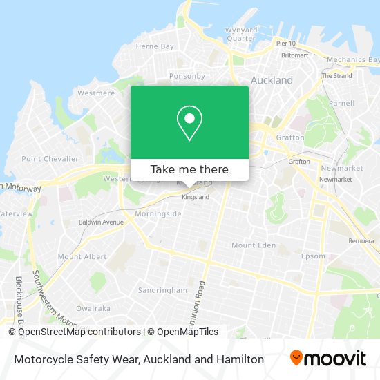 Motorcycle Safety Wear map