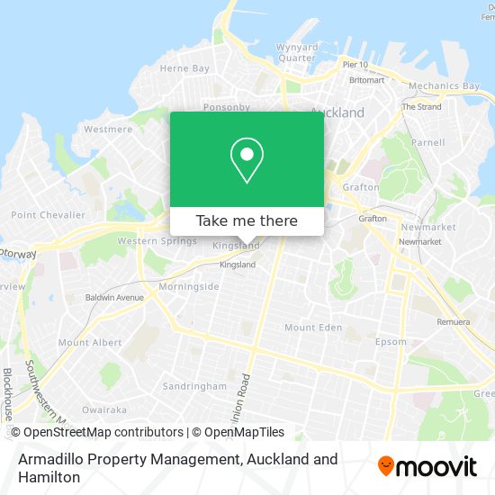 Armadillo Property Management map