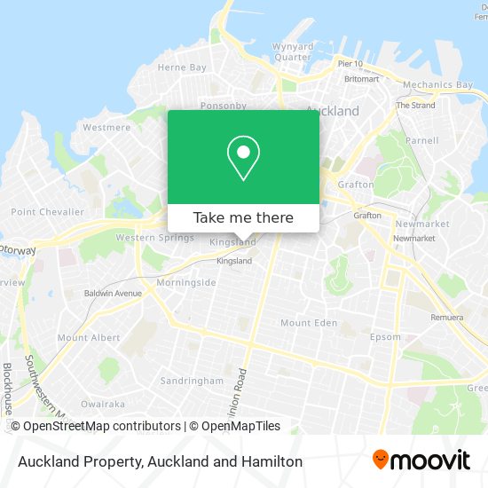 Auckland Property map