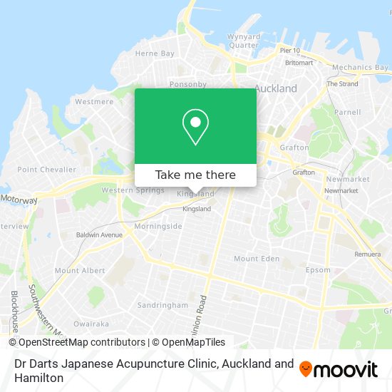 Dr Darts Japanese Acupuncture Clinic map