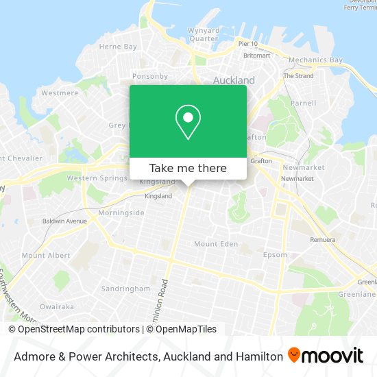 Admore & Power Architects map