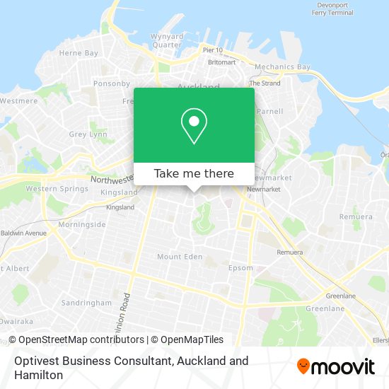 Optivest Business Consultant map