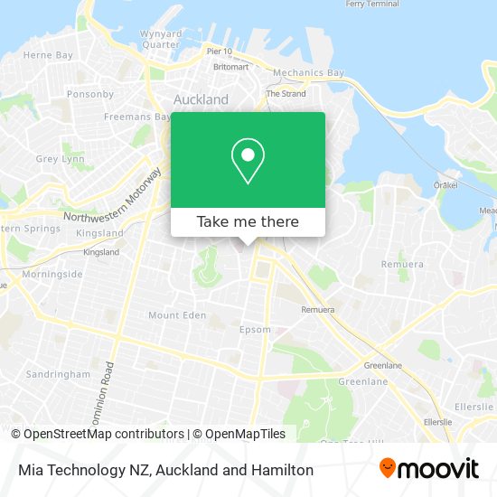 Mia Technology NZ map