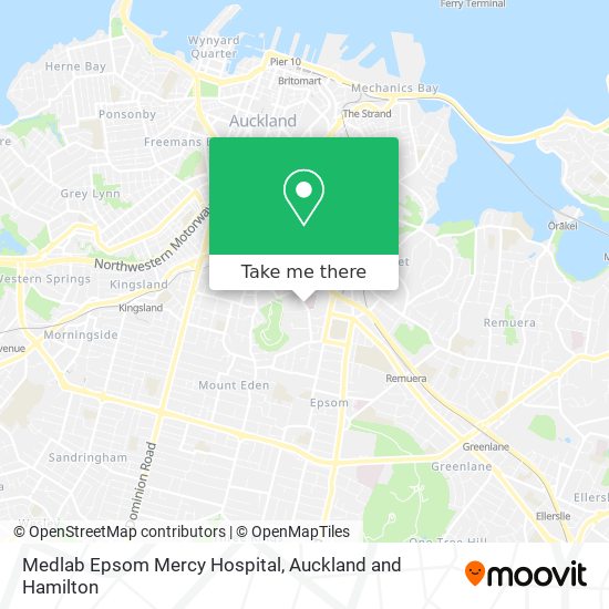 Medlab Epsom Mercy Hospital地图