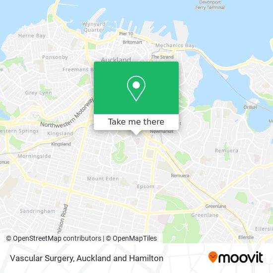 Vascular Surgery map