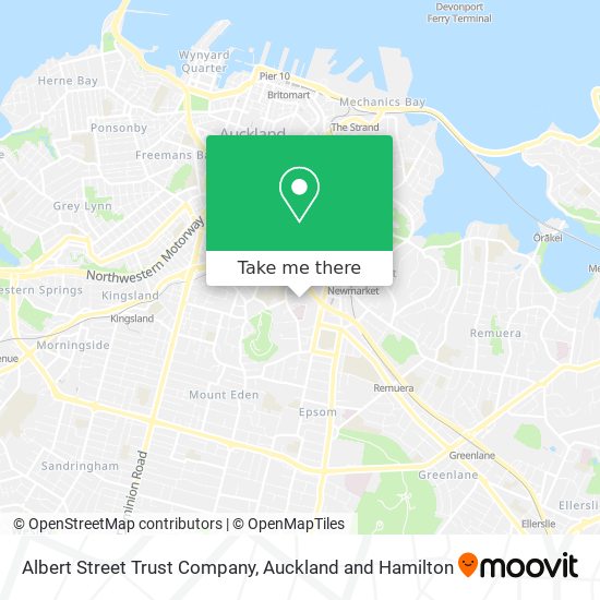 Albert Street Trust Company map