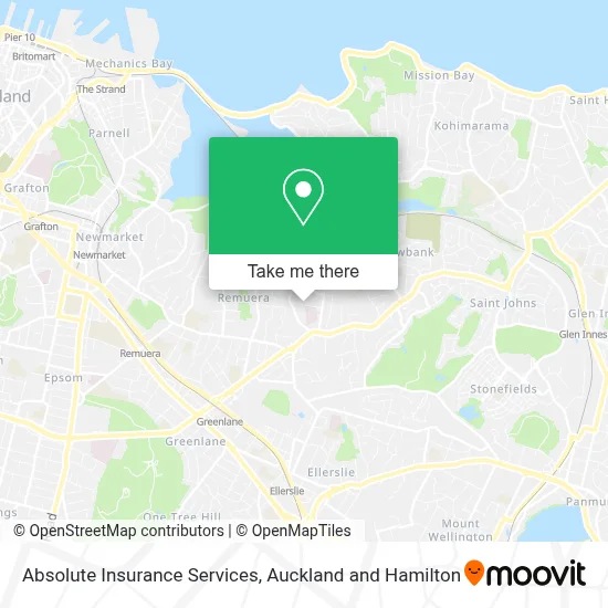 Absolute Insurance Services map
