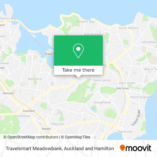 Travelsmart Meadowbank地图