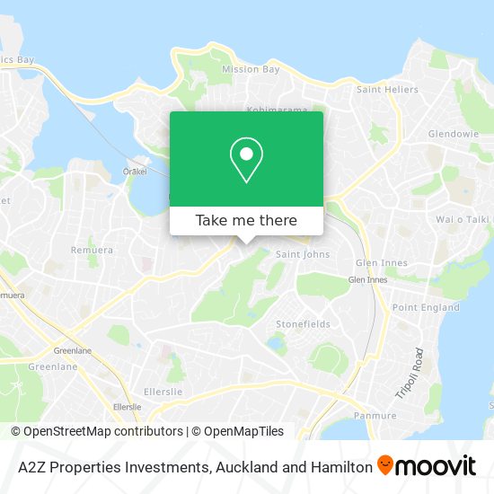 A2Z Properties Investments map