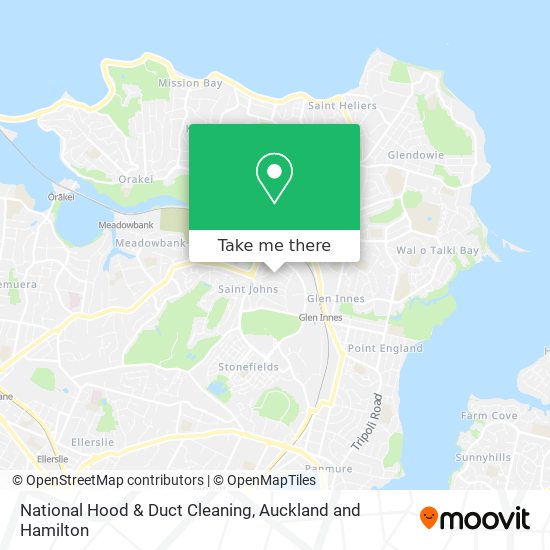 National Hood & Duct Cleaning map