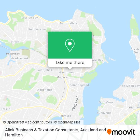 Alink Business & Taxation Consultants map